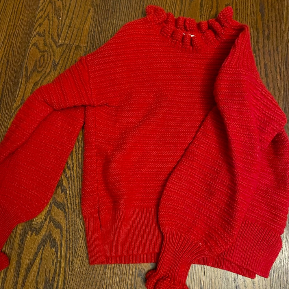 Red madewell sweater